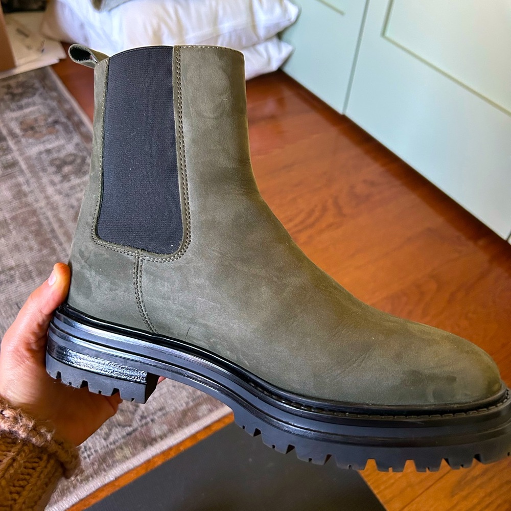 Jenni Kayne Brooklyn Boots in Forest - Size 8